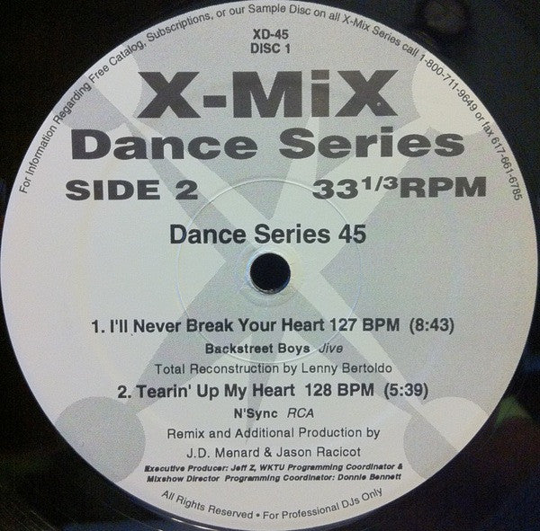Various : X-Mix Dance Series 45 (2x12")