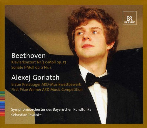 the album cover for Alexej Gorlatch - Klavierkonzert NR. 3 & Sonate F-Moll