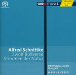 the album cover for Strauss/Nono/Wagner/Mahler - Bussverse & Stimmen Der Natur