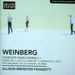 the album cover for Allison Brewster Franzetti - Complete Piano Works 1