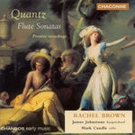 the album cover for Rachel Brown - Flute Sonatas