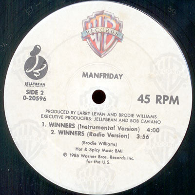 Manfriday* : Winners (12", Maxi, All)