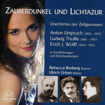 the album cover for Urspruch / Broberg / Urban - Zauberdunkel Und Lichtazur