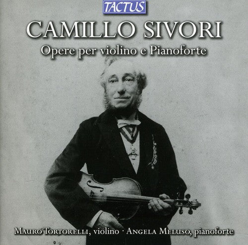 the album cover for Mauro Tortorelli - Violin & Piano Works
