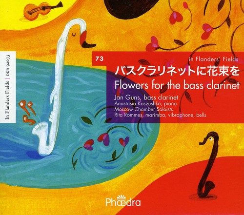 the album cover for Jan Guns - Flowers For The Bass Clarinet [Digipak]
