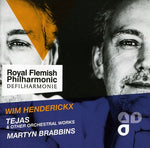 the album cover for Martyn Brabbins - Tejas & Other Orchestral Works