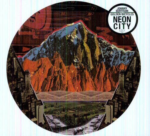 the album cover for Golden Bicycles - Neon City