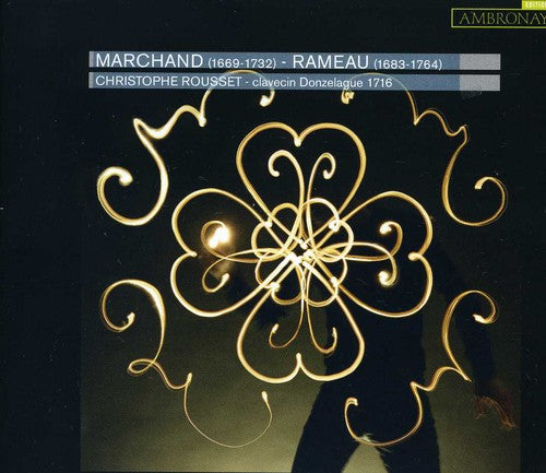 the album cover for Marchand / Rameau / Rousset - Pieces de Clavecin Books I & II