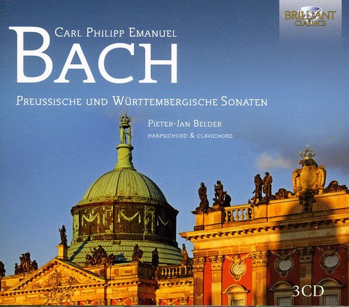 the album cover for Pieter-Jan Belder - Preussische Und Wurttembergische Sonaten