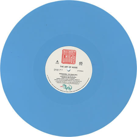 The Art Of Noise : Paranoimia '89 (12", Single, Ltd, S/Edition, Blu)