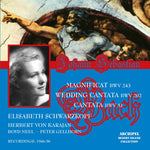 the album cover for Bach / Schwarzkopf / Todeo / Pao / Gellhorn - Magnificat