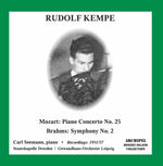 the album cover for Mozart / / Gewandhau Orchestre Lepzig / Kempe - Concerto 25 / Symphony 2