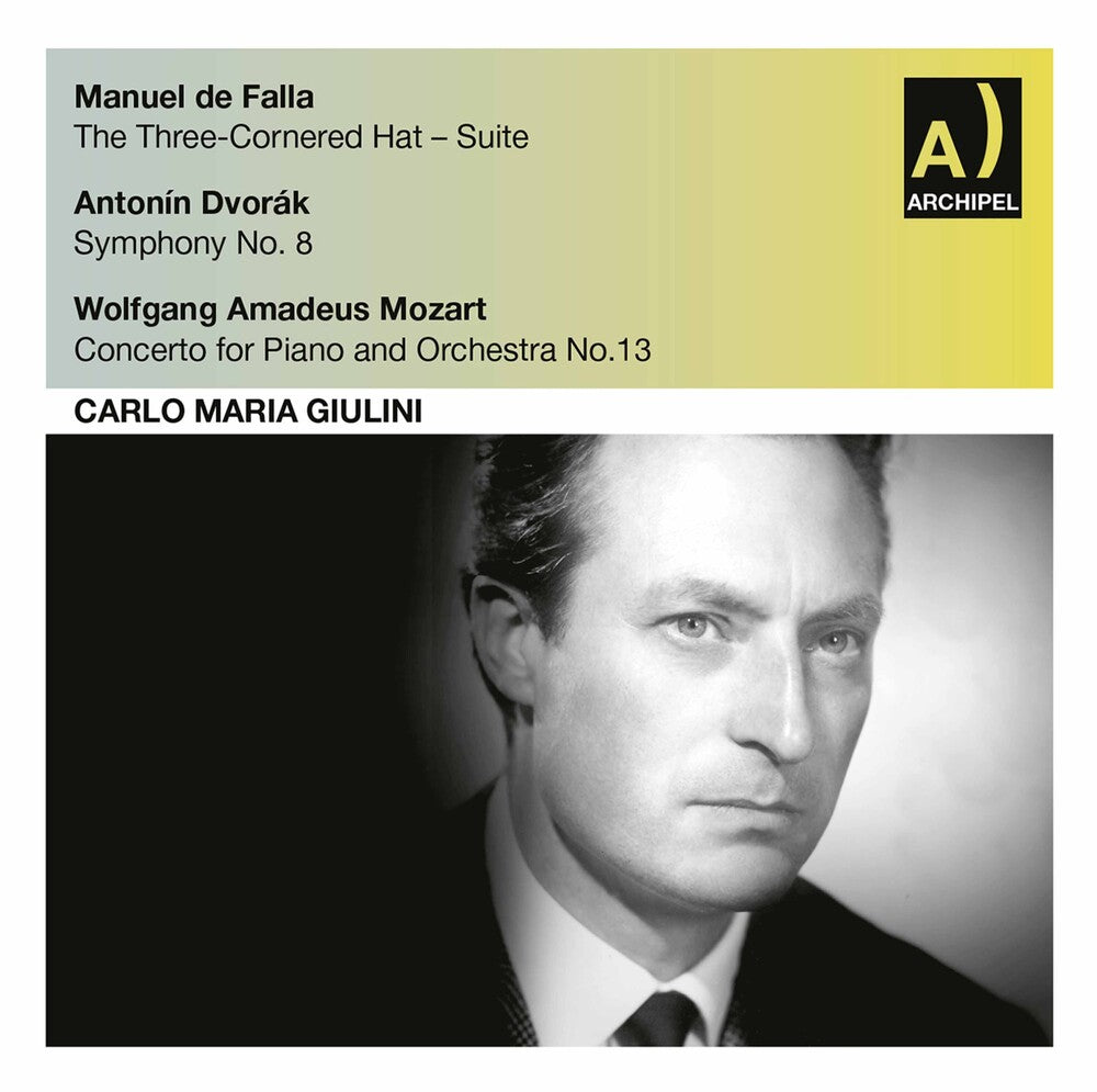 the album cover for Orchestra Sinfonica Di Milano Della RAI - Three-Cornered Hat / Sym 8 G Min / Piano Cto 13