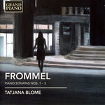 the album cover for Tatjana Blome - Piano Sonatas Nos. 1 - 3