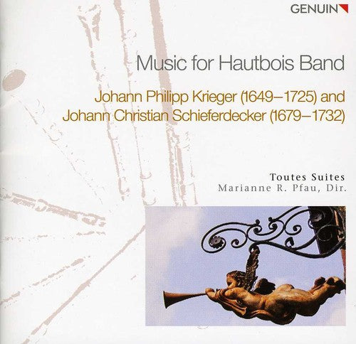 the album cover for Marianne R. Pfau - Music for Hautbois Band