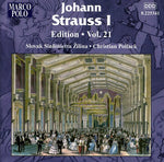 the album cover for Christian Pollack - Johann Strauss Edition 21