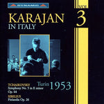 the album cover for Herbert von Karajan - Karajan in Italy 3