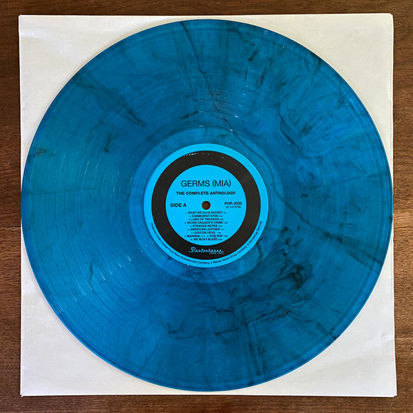 Germs : (MIA) The Complete Anthology (LP, Album, RE, Blu + LP, Comp, Blu + Comp, RE, RM,)