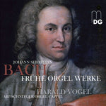 the album cover for Bach / Vogel - Early Organ Works