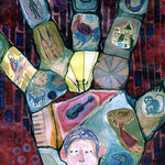 the album cover for Lars Hollmer - With Floury Hand [Sketches]