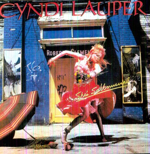 the album cover for Cyndi Lauper - She's So Unusual [Import]