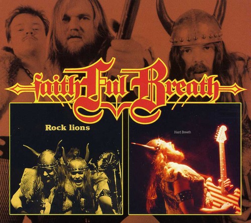 the album cover for Faithful Breath - Rock Lions & Hard Breath