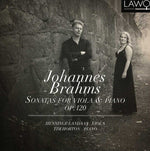 the album cover for Henninge Landaas - Sonatas for Viola & Piano
