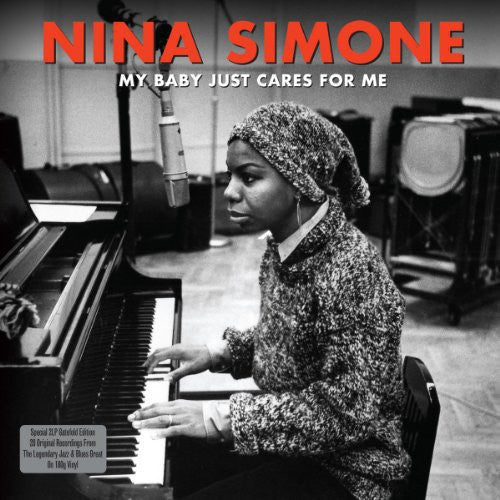 the album cover for Nina Simone - My Baby Just Cares For Me [Import]