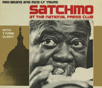 the album cover for Louis Armstrong - Satchmo at the National Press Club:
