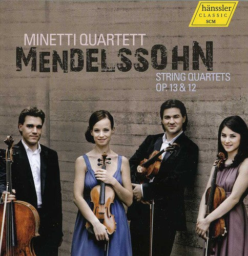 the album cover for Minetti Quartet - String Quartets Op. 13 & 12