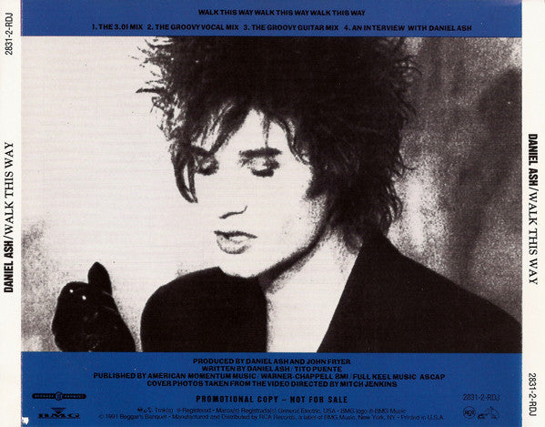 Daniel Ash : Walk This Way (CD, Maxi, Promo)