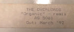 The Overlords : Organic (12", W/Lbl, Sti)
