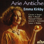 the album cover for Emma Kirkby - Arie Antiche