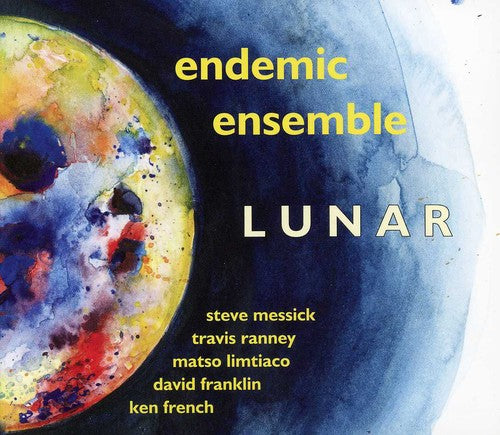the album cover for David Franklin - Lunar