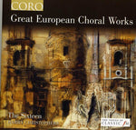 the album cover for The Kish Down - Great European Choral Works