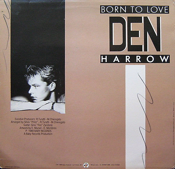 Den Harrow : Born To Love (12", Maxi)
