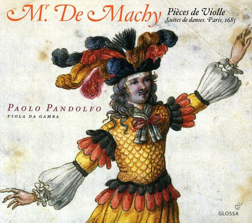 the album cover for PAOLO PANDOLFO - Mr. de Machy: Pieces de Violle