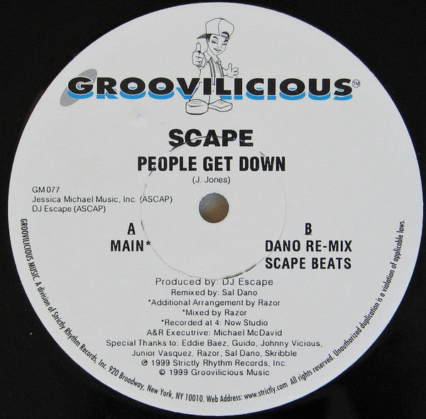Scape* : People Get Down (12")