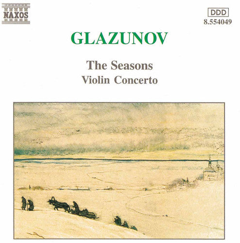 the album cover for Ondrej Lenard - Seasons & Violin Concerto