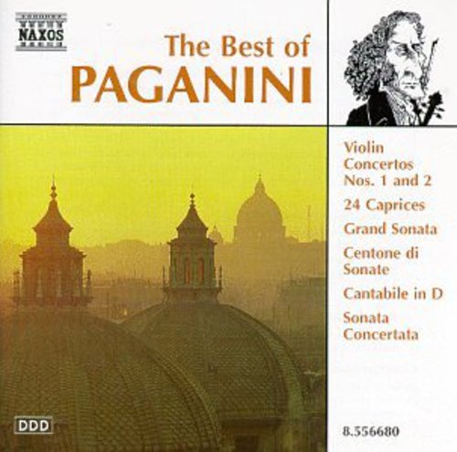 the album cover for N. PAGANINI - Best of Paganini
