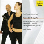 the album cover for Albeniz / Duo Favori - Favori Series 5