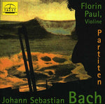 the album cover for Bach / Florin - Partiten for Solo Violin
