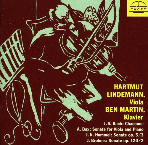 the album cover for Bach / Bax / Hummel / Brahms / Lindemann / Martin - Hartmut Lindemann & Ben Martin
