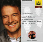 the album cover for Beethoven / Auryn Quartet - String Quartets 4