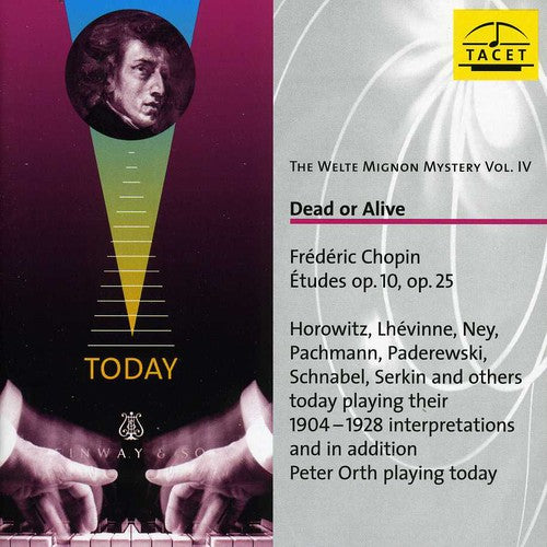 the album cover for Chopin - Welte-Mignon Mystery 4