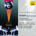 the album cover for Scarlatti / Zecchi - Welte-Mignon Mystery 10: Carlo Zecchi