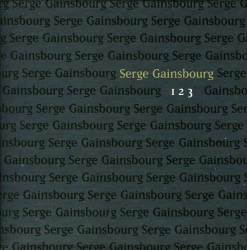 the album cover for Serge Gainsbourg Avec Alain Goraguer Et Son Orches - 1 2 3 [Import]