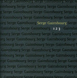 the album cover for Serge Gainsbourg Avec Alain Goraguer Et Son Orches - 1 2 3 [Import]