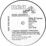 Nona Hendryx : I Sweat (Going Through The Motions) (12", Promo)