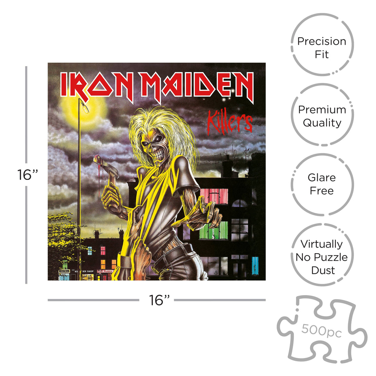Iron Maiden Killers (500 Piece Jigsaw Puzzle)